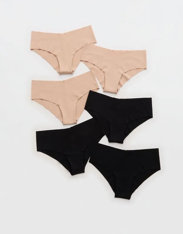Superchill No Show Cotton Cheeky Underwear 6-Pack