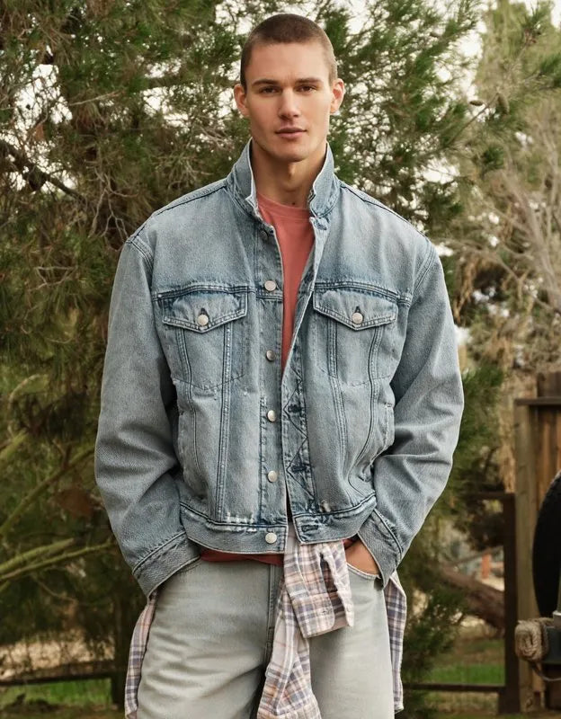 AE Relaxed Denim Jacket