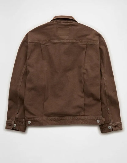 AE Relaxed Fit Denim Trucker Jacket