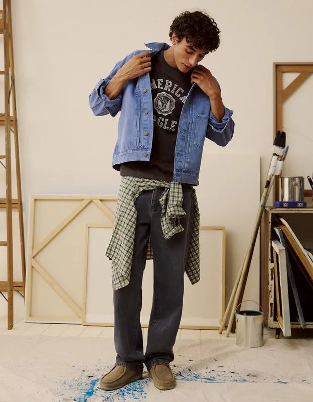 AE Relaxed Fit Denim Jacket