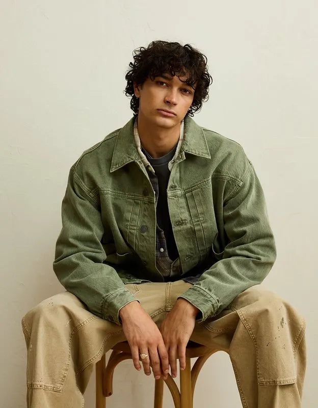 AE Relaxed Fit Denim Jacket