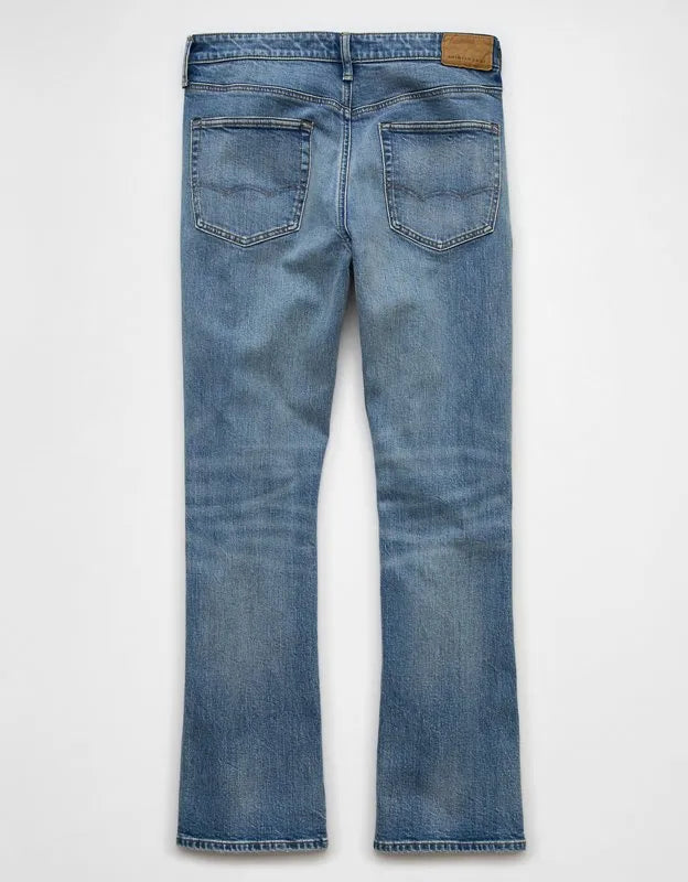 AE EasyFlex Patched Slim Bootcut Jean