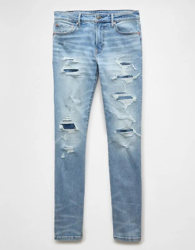 AE AirFlex+ Patched Athletic Skinny Jean