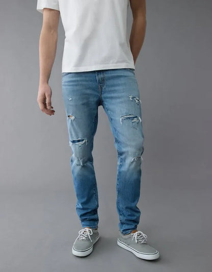 AE AirFlex+ TENCEL™ Fibers Patched Athletic Skinny Jean