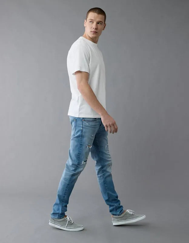 AE AirFlex+ TENCEL™ Fibers Patched Athletic Skinny Jean