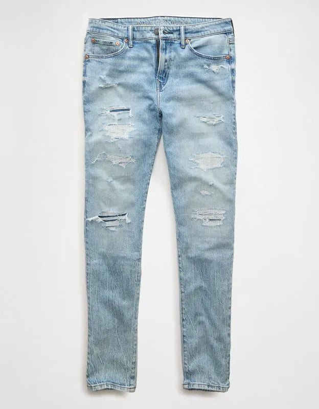 AE AirFlex+ TENCEL™ Fibers Patched Athletic Skinny Jean