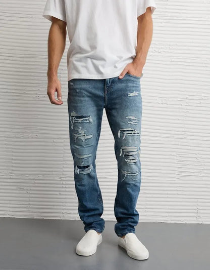 AE AirFlex+ TENCEL™ Fibers Patched Athletic Fit Jean