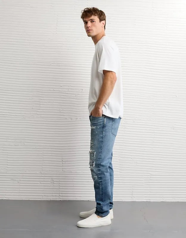 AE AirFlex+ TENCEL™ Fibers Patched Athletic Fit Jean