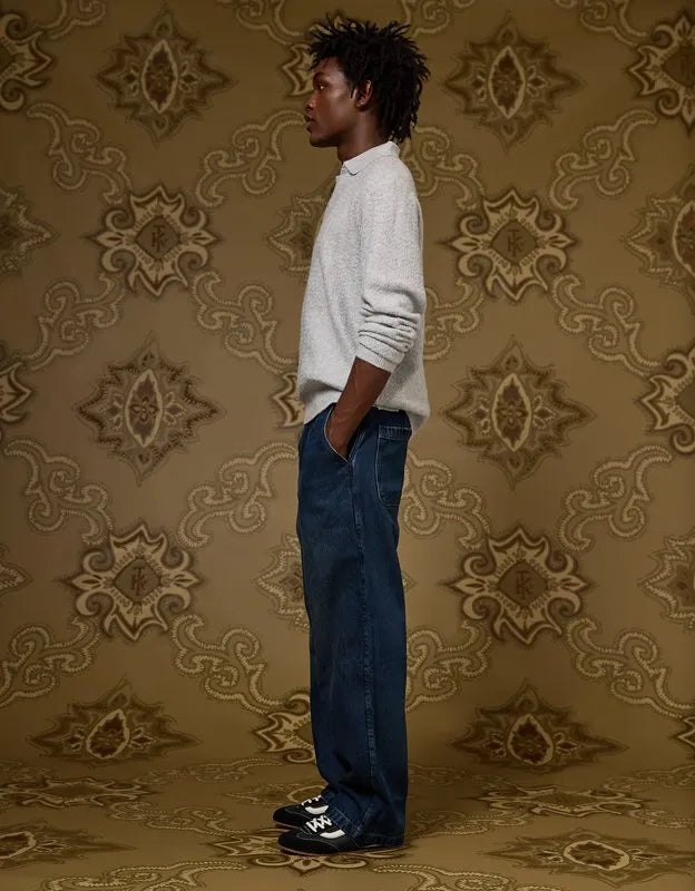 AE x Tru Kolors Pleated Denim Trouser