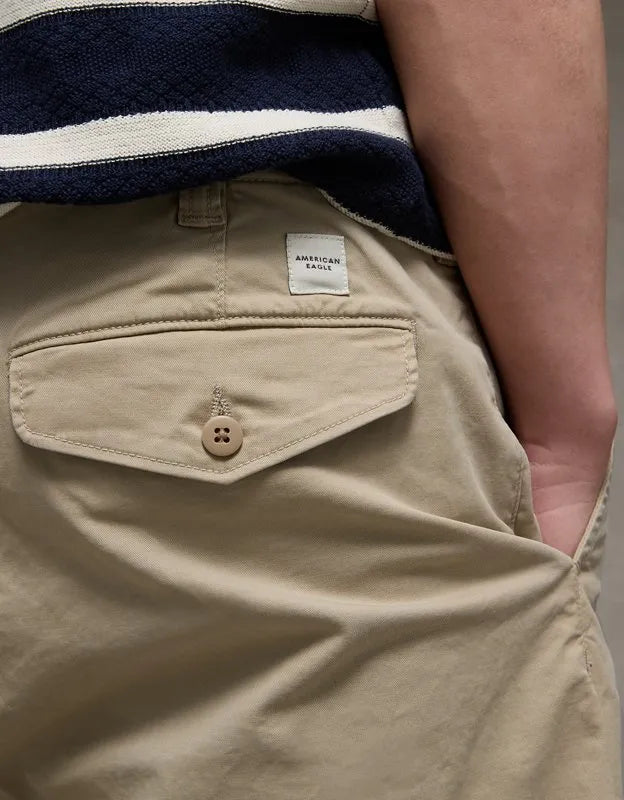 AE Flex Baggy Lived-In Khaki Pant