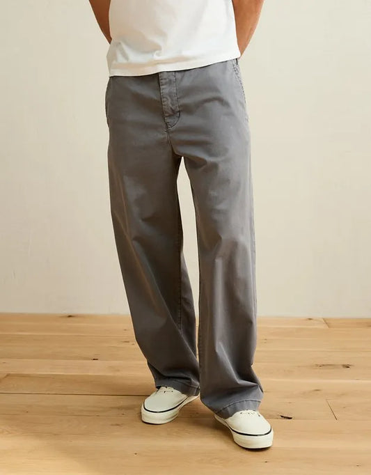 AE Flex Baggy Lived-In Khaki Pant