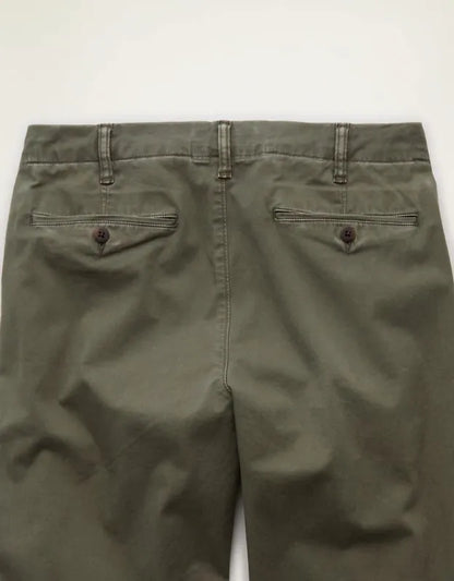 AE Flex Relaxed Straight Lived-In Khaki Pant