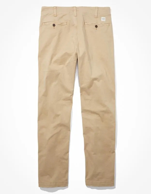 AE Flex Original Straight Lived-In Khaki Pant