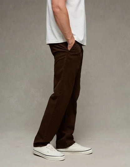 AE Flex Original Straight Lived-In Khaki Pant