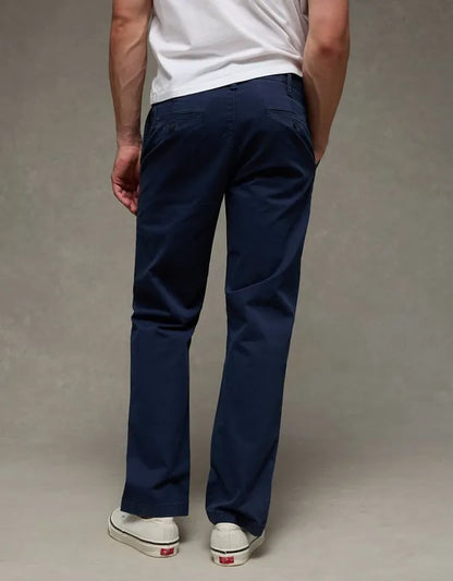 AE Flex Original Straight Lived-In Khaki Pant