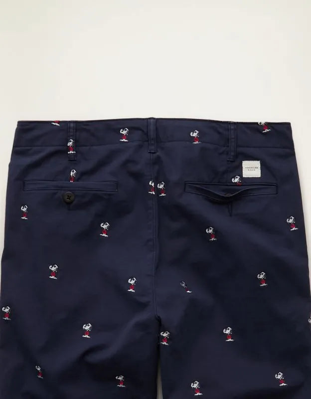 AE Flex Original Straight Lived-In Khaki Pant
