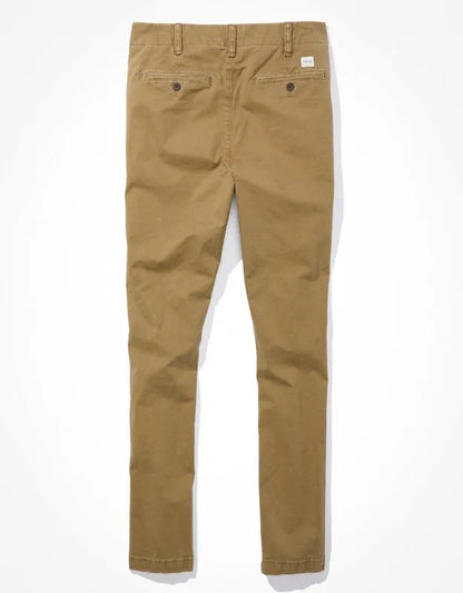 AE Flex Skinny Lived-In Khaki Pant