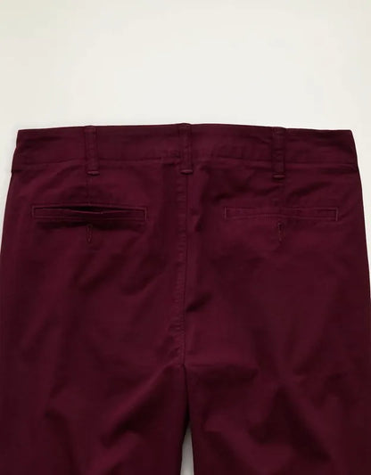 AE Flex Slim Straight Lived-In Khaki Pant