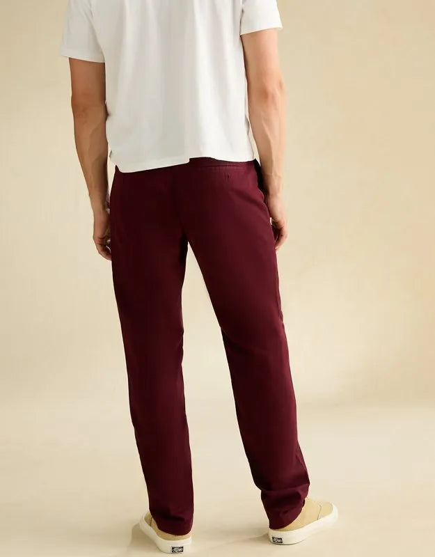 AE Flex Slim Straight Lived-In Khaki Pant