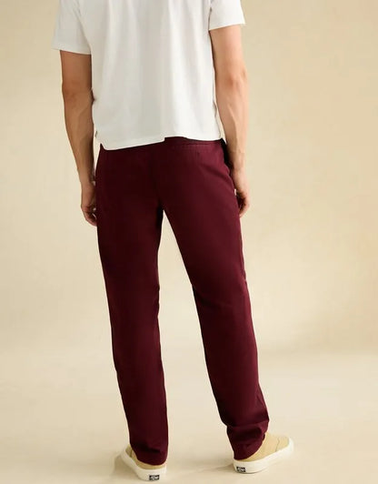 AE Flex Slim Straight Lived-In Khaki Pant
