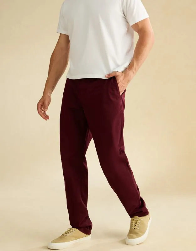 AE Flex Slim Straight Lived-In Khaki Pant