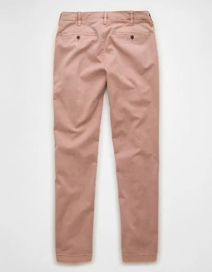 AE Flex Slim Straight Lived-In Khaki Pant