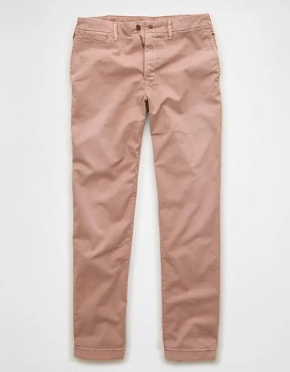 AE Flex Slim Straight Lived-In Khaki Pant
