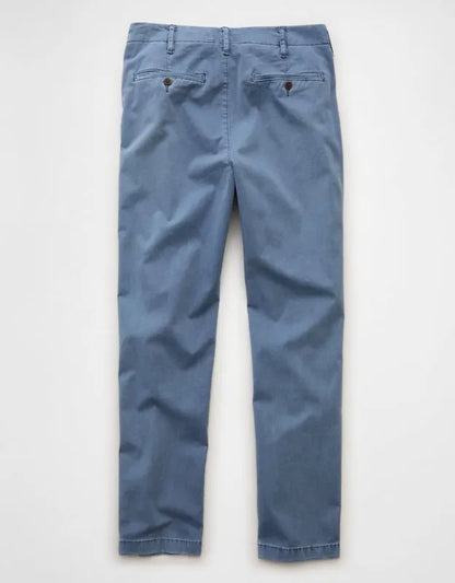 AE Flex Slim Straight Lived-In Khaki Pant