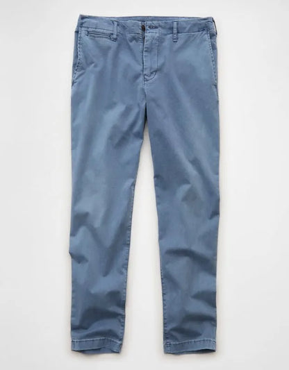 AE Flex Slim Straight Lived-In Khaki Pant
