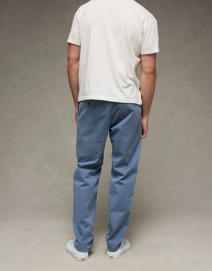 AE Flex Slim Straight Lived-In Khaki Pant
