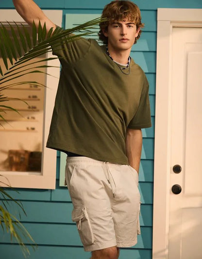AE 6.5" Flex Lived-In Pull-On Cargo Short