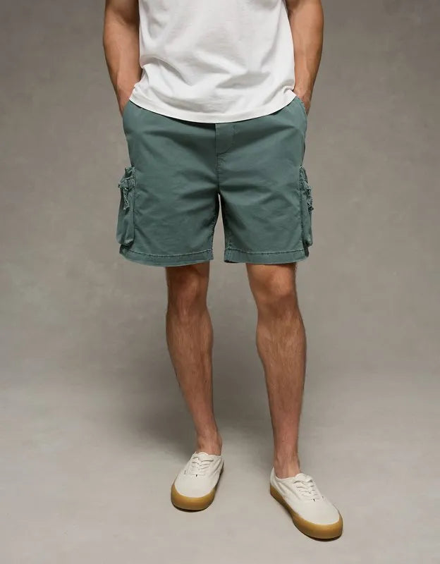 AE 6.5" Flex Lived-In Pull-On Cargo Short