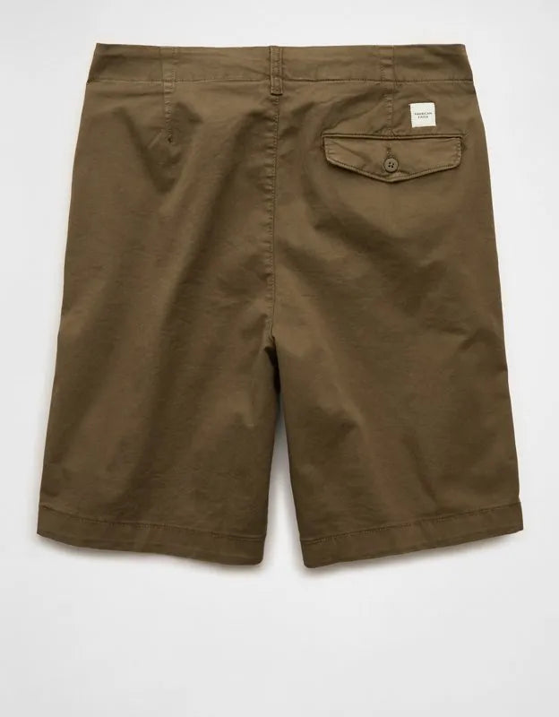 AE 10" Flex Loose Lived-In Khaki Short