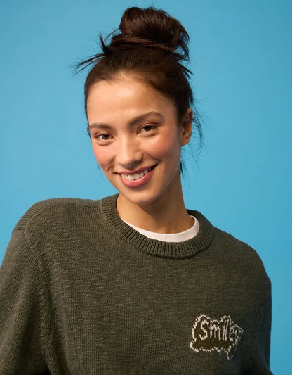 AE | Smiley® Graphic Sweater