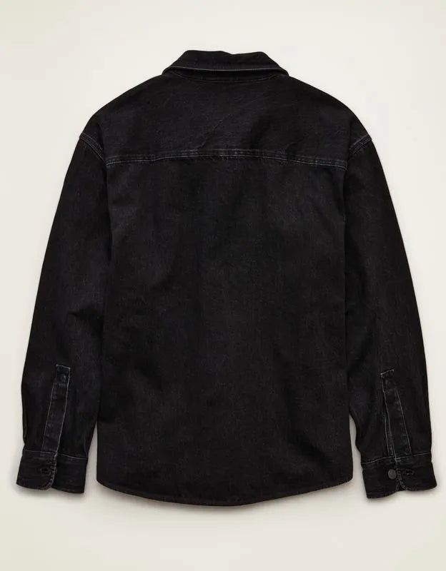 AE x Lamine Yamal Denim Overshirt