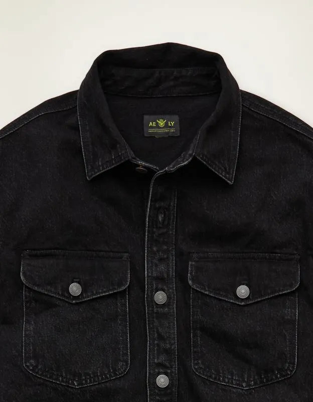 AE x Lamine Yamal Denim Overshirt