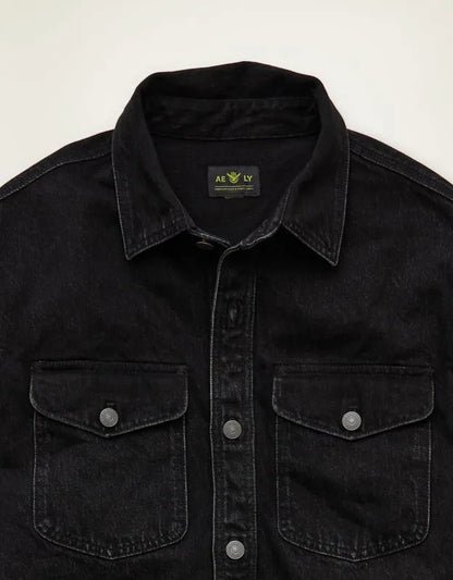 AE x Lamine Yamal Denim Overshirt