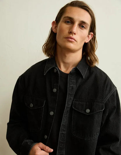 AE x Lamine Yamal Denim Overshirt