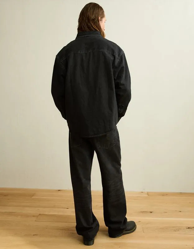 AE x Lamine Yamal Denim Overshirt
