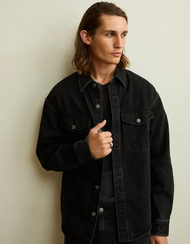 AE x Lamine Yamal Denim Overshirt