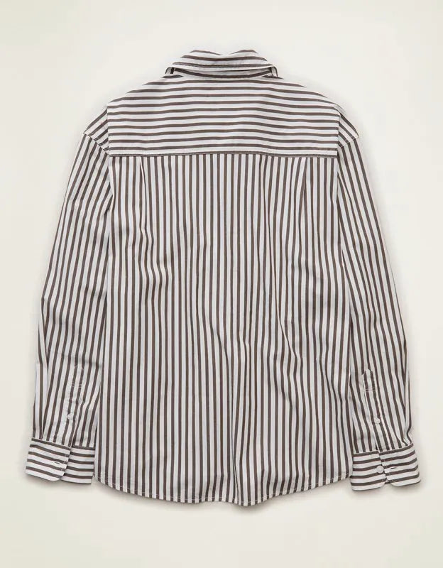 AE x Lamine Yamal Poplin Button-Up Shirt