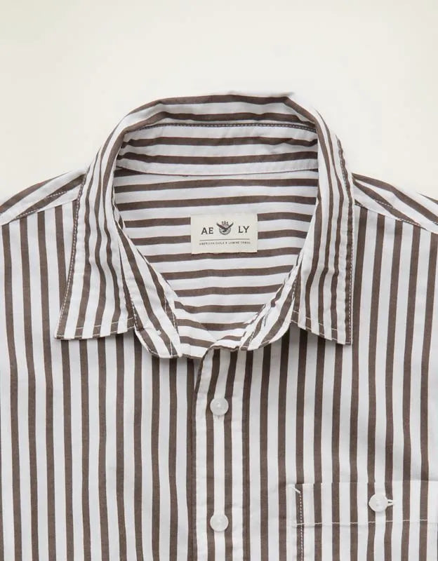 AE x Lamine Yamal Poplin Button-Up Shirt