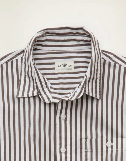 AE x Lamine Yamal Poplin Button-Up Shirt