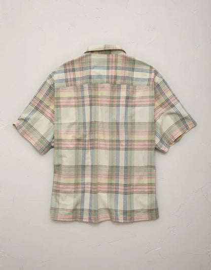 AE77 Madras Short-Sleeve Shirt