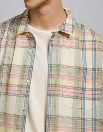 AE77 Madras Short-Sleeve Shirt