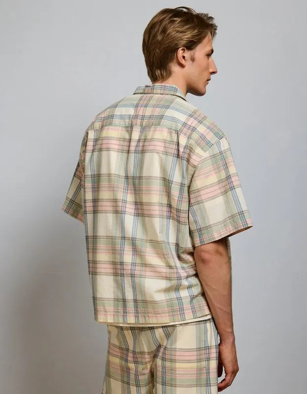 AE77 Madras Short-Sleeve Shirt
