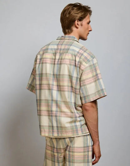 AE77 Madras Short-Sleeve Shirt