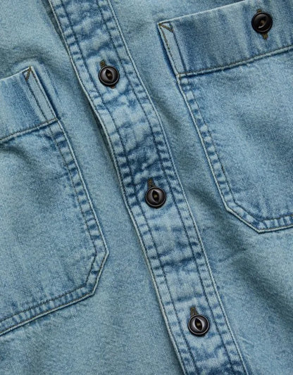 AE77 Long-Sleeve Chambray Shirt