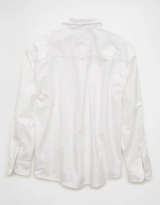 AE Relaxed Fit Oxford Button-Up Shirt