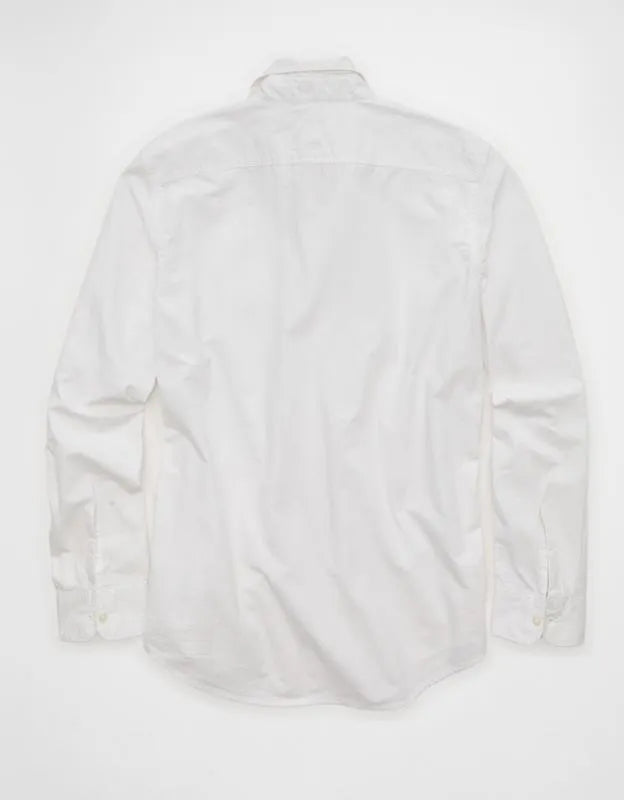 AE Slim Fit Poplin Button-Up Shirt